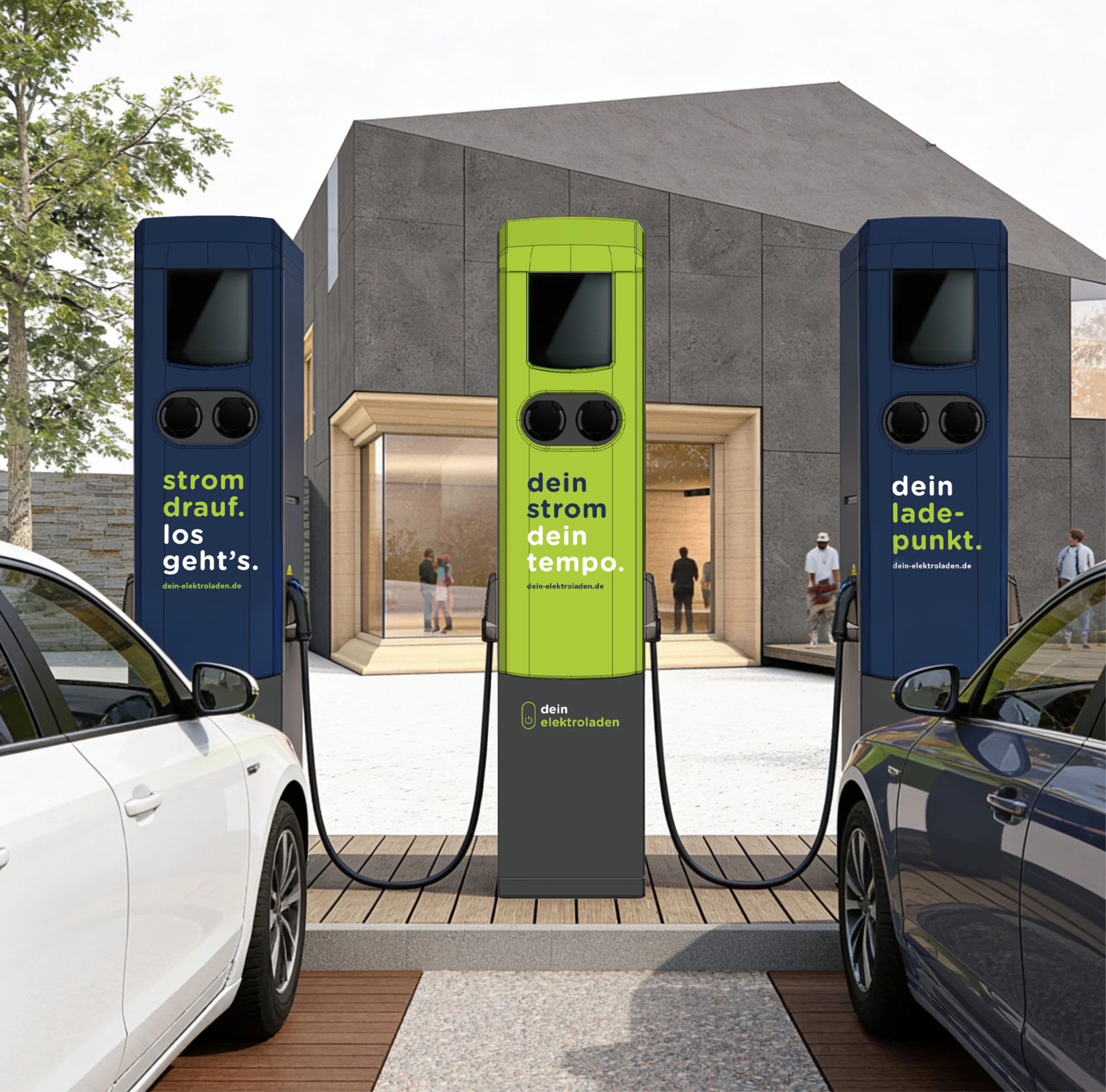 Rozanka dein elektroladen corporate design dortmund